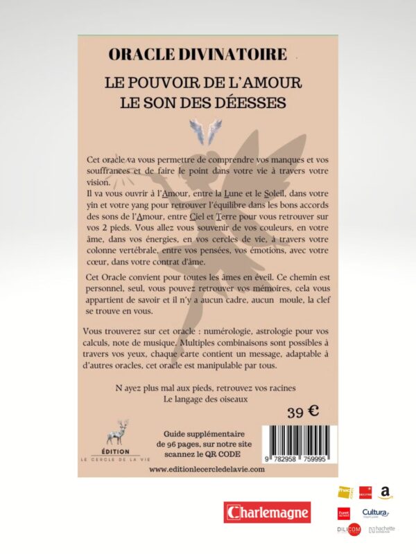 Oracle divinatoire D'HaThor créatrice NaTalie Alpha B