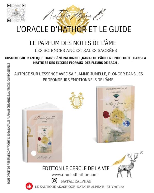 Natalie Alpha B la créatrice des oracles d'HaThor