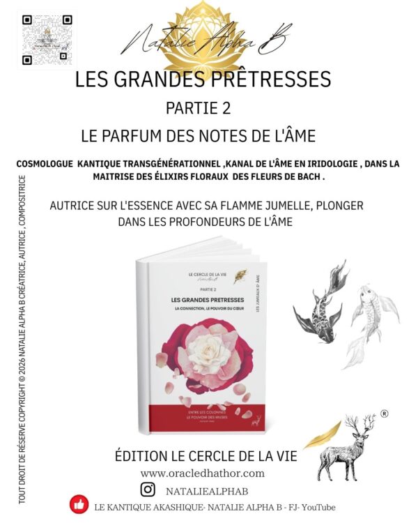 Natalie Alpha B Autrice Medium Kanal de l"âme experte dans le couple des flammes jumelles