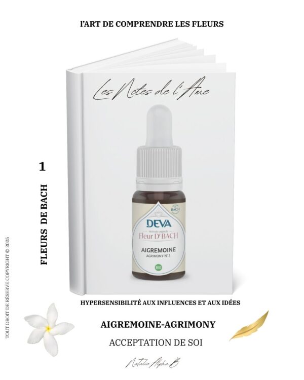Fleur de Bach aigremoine 1 L'alchimie du vivant Natalie Alpha B
