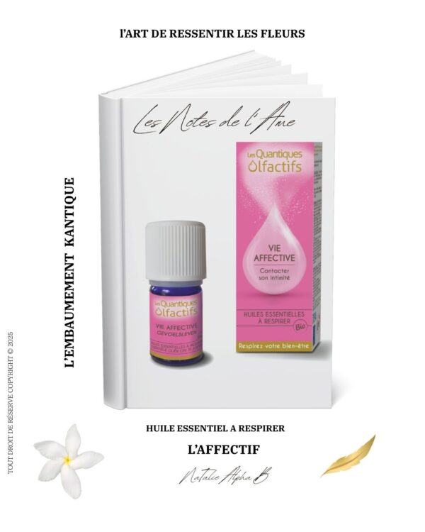 Natalie Alpha B spécialisée dans le système émotionnel avec les Élixir floraux et l'olfaction de l’âme le nez